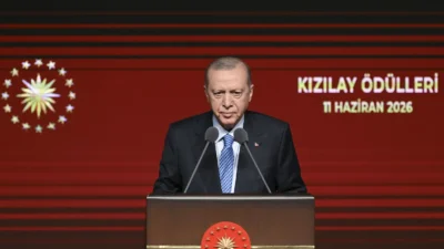Cumhurbaşkanı Erdoğan Kızılay’ın düzenlediği ödül töreninde “Bugün tevdi ettiğimiz Kızılay