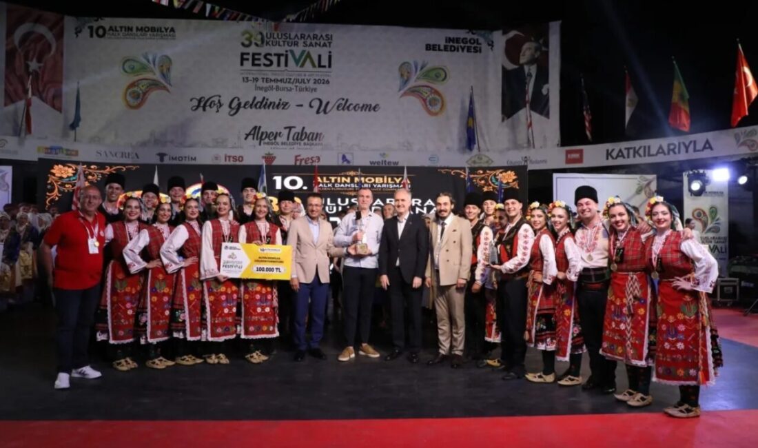 İnegöl Belediyesi’nin düzenlediği 39. Uluslararası Kültür Sanat Festivali kapsamında gerçekleştirilen