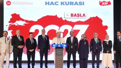 Hac ibadeti için kaydını yenileyen ve ön kayıt yaptıran 1