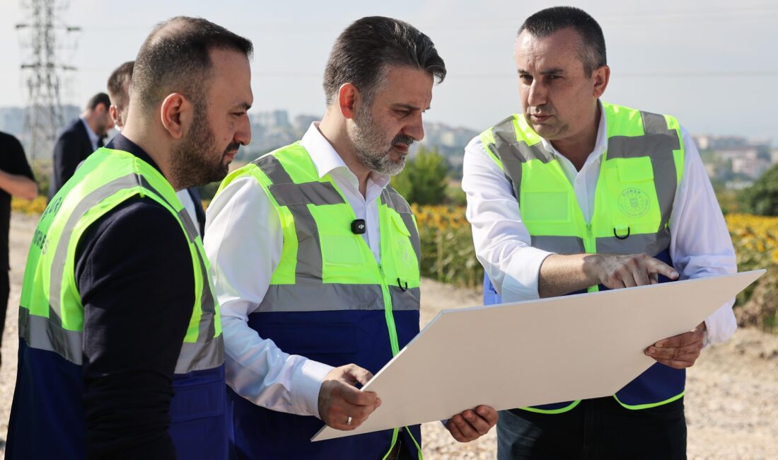 Bursa Büyükşehir Belediyesi Başkan Vekili Şahin Biba, Nilüfer’de yeni imar
