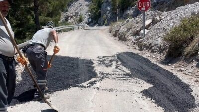 Antalya Büyükşehir Belediyesi, Alanya'nın kırsal mahallelerinde ulaşımın daha güvenli ve