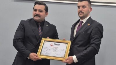 Alperen Ocakları Darıca İlçe Başkanlığı Mazbata Takdim Töreni, geniş katılım