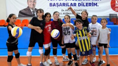 Ankara Keçiören Belediyesi, çocukların ve gençlerin spora yönelmesini teşvik eden çalışmalarını