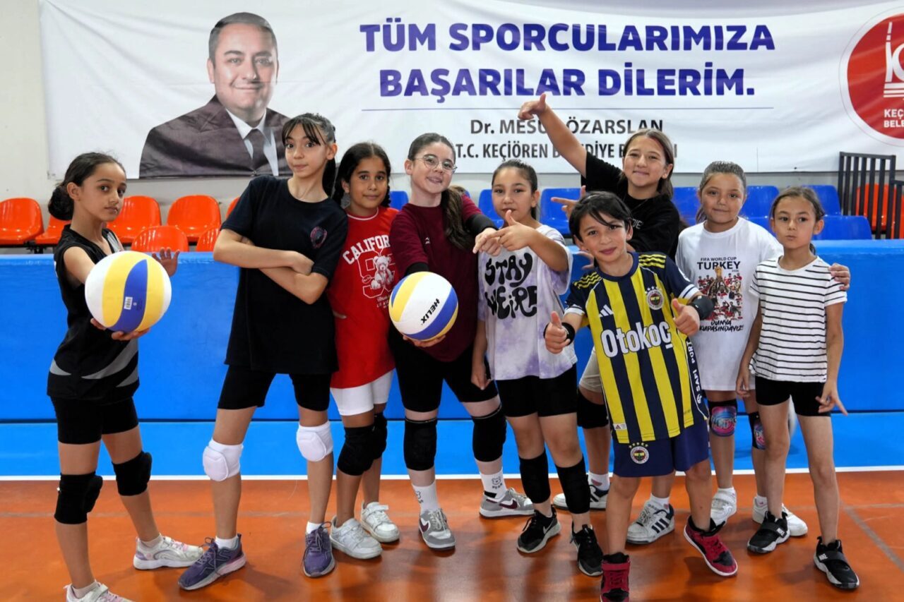 Ankara Keçiören Belediyesi, çocukların ve gençlerin spora yönelmesini teşvik eden çalışmalarını