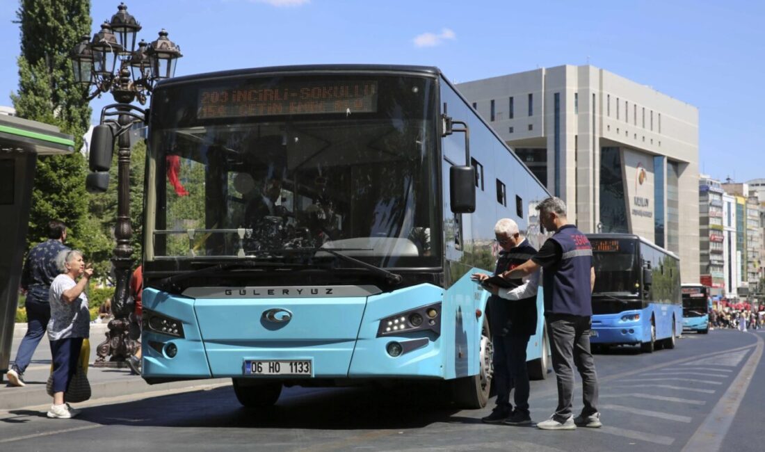 Ankara Büyükşehir Belediyesi EGO Genel Müdürlüğü, yaz sıcaklarının artmasıyla birlikte