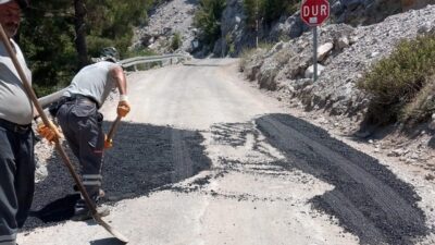 Antalya Büyükşehir Belediyesi, Alanya'nın kırsal mahallelerinde ulaşımın daha güvenli ve