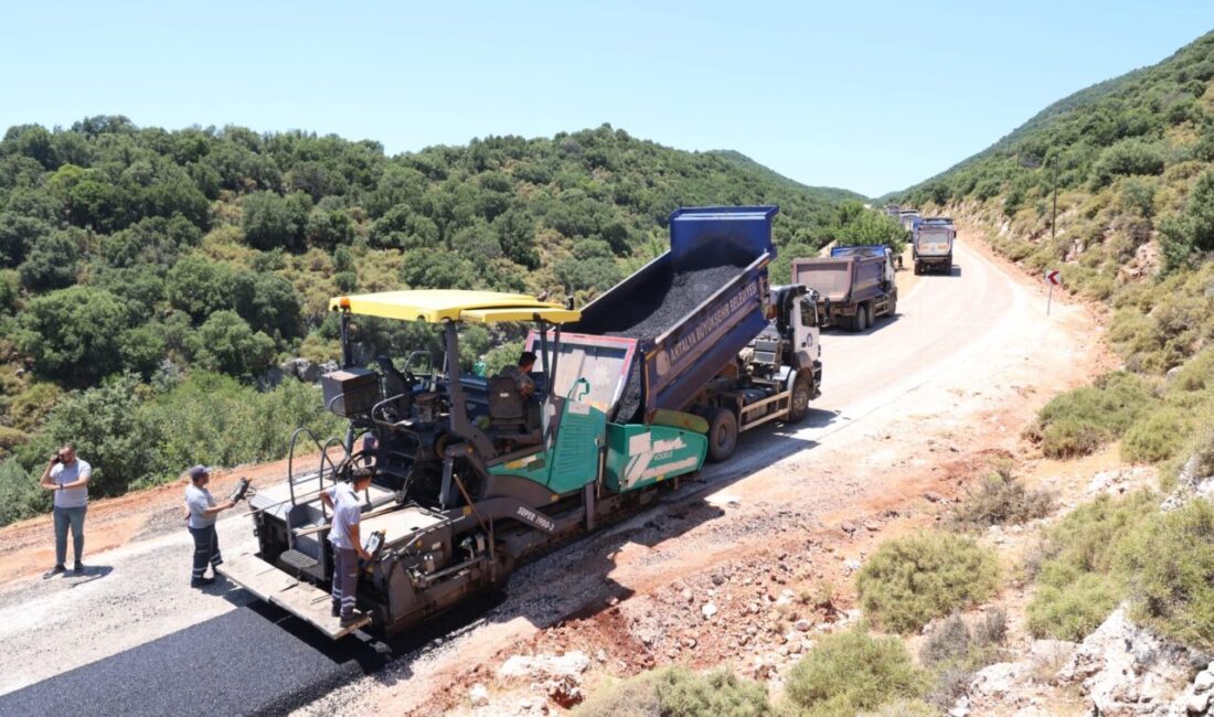 Antalya Büyükşehir Belediyesi, Kekova Yarımadası’nda Demre Çevreli Mahallesi ile Kaş
