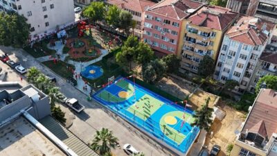 Bakırköy Belediyesi tarafından yenilenen Yenimahalle Vefa Parkı, Bakırköy Belediye Başkanı