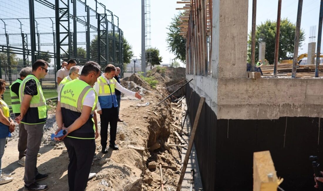 Bursa Büyükşehir Belediyesi Başkan Vekili Şahin Biba, Yıldırım ilçesi Yunus