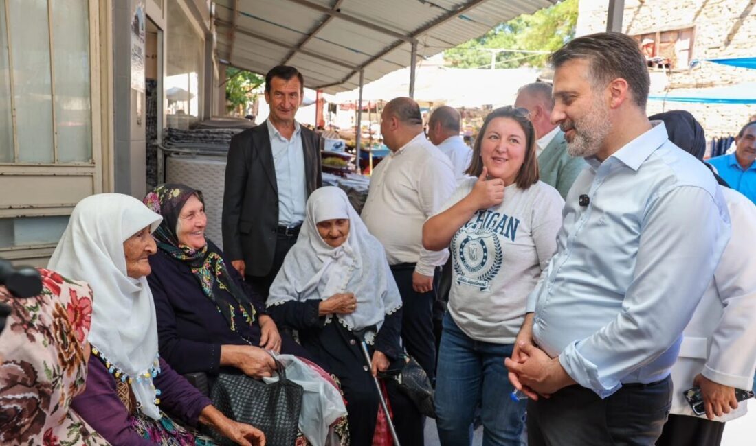 Bursa Büyükşehir Belediyesi Başkan Vekili Şahin Biba, ilçe ziyaretleri kapsamında