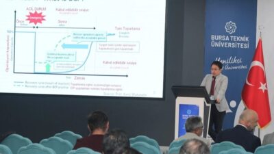 Bursa Teknik Üniversitesinde (BTÜ), Kahramanmaraş depremlerinden çıkarılan derslerin Bursa sanayisine