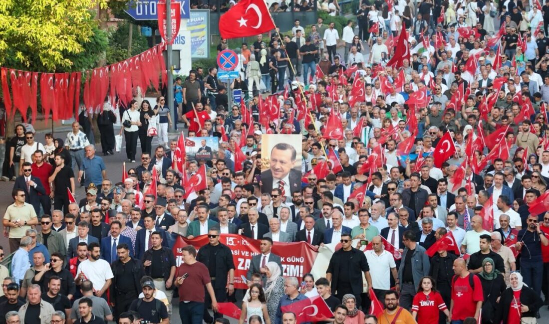 Bursa Büyükşehir Belediyesi Başkan Vekili Şahin Biba, 15 Temmuz Demokrasi