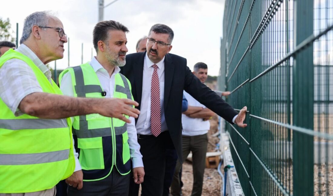 Bursa Büyükşehir Belediyesi Başkan Vekili Şahin Biba, Nilüfer ilçesinde yapımına