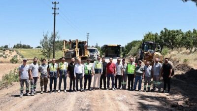 Denizli Büyükşehir Belediye Başkanı Bülent Nuri Çavuşoğlu, Sera Naylonu Desteği