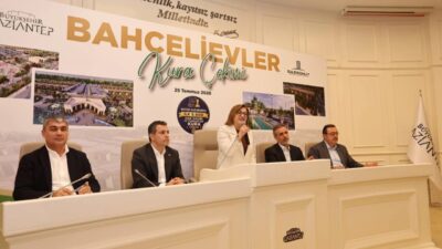 Gaziantep Büyükşehir Belediyesi iştiraki Gazi Konut tarafından inşa edilecek Bahçelievler
