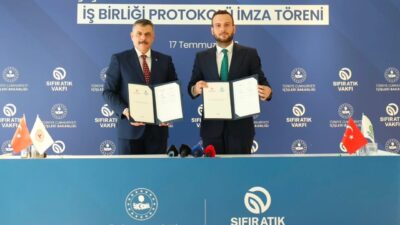 İçişleri Bakanı Mustafa Çiftçi, Sıfır Atık Vakfı ile çevre bilincinin