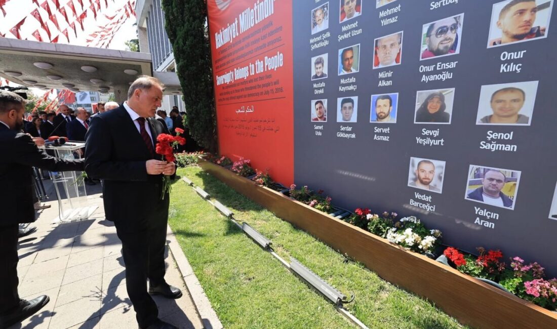 İstanbul Büyükşehir Belediyesi'nde (İBB), 15 Temmuz Demokrasi ve Milli Birlik