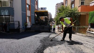 İstanbul Maltepe Belediyesi, ilçenin farklı noktalarında sürdürdüğü yol yenileme çalışmalarına Fındıklı