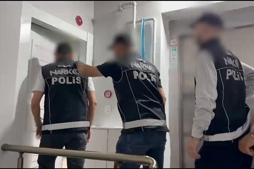 İstanbul İl Emniyet Müdürlüğü Narkotik Suçlarla Mücadele Şube Müdürlüğü ekiplerince