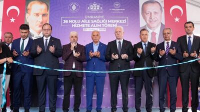 İstanbul Valiliği, Ümraniye’de yapımı tamamlanan 36 No'lu Aile Sağlığı Merkezi'nin