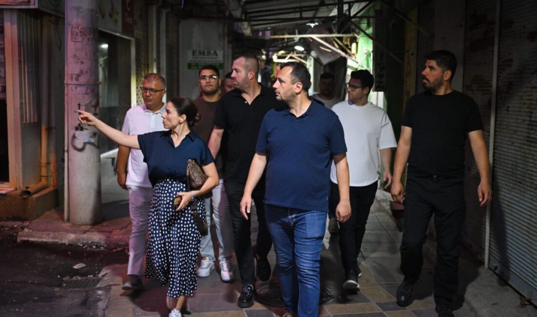 İzmir Bornova Belediye Başkanı Ömer Eşki, Çamdibi Yıldırım Beyazıt Mahallesi’nde