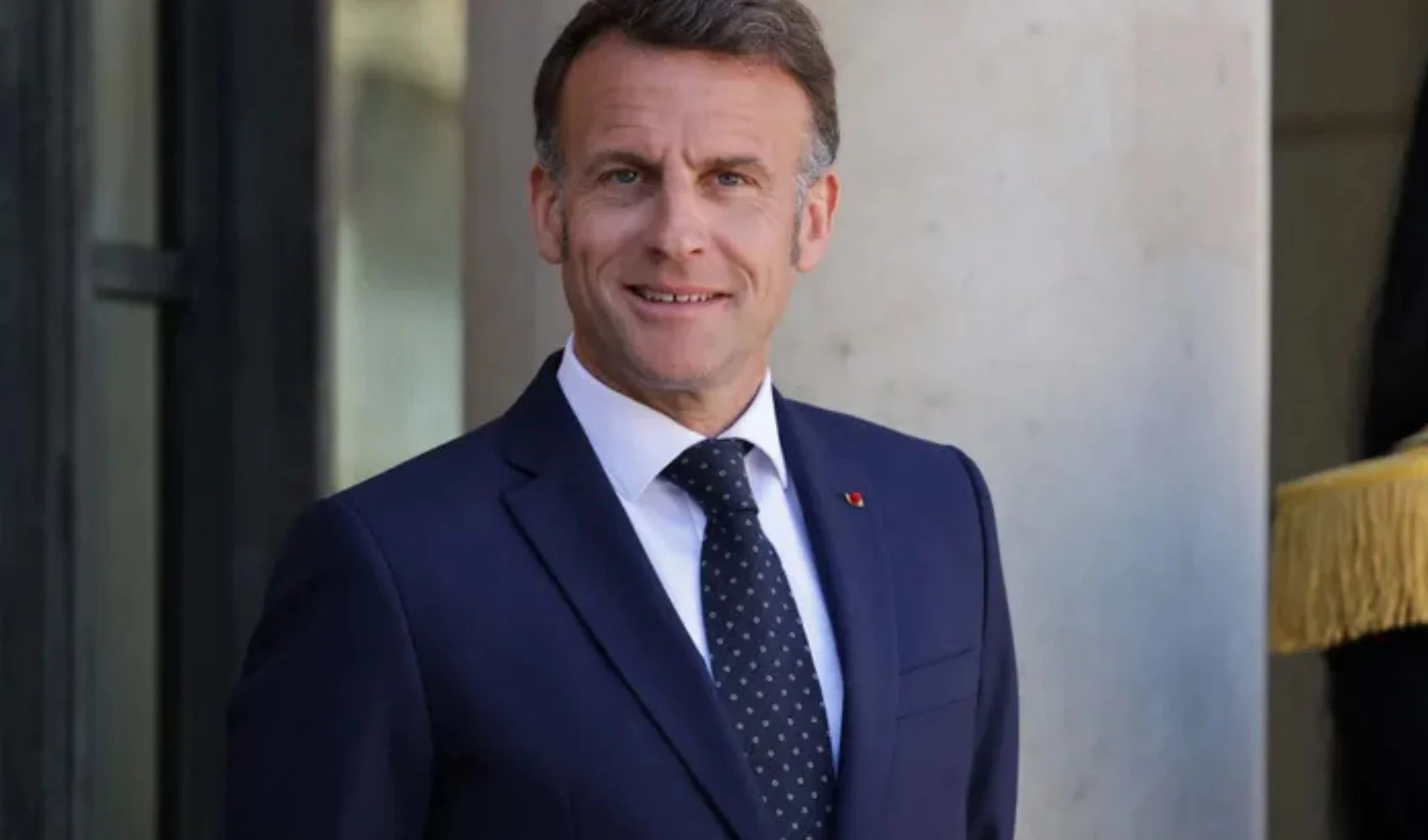 Şam’da, Fransa Cumhurbaşkanı Emmanuel Macron’un kaldığı otelin yakınlarında bir patlama