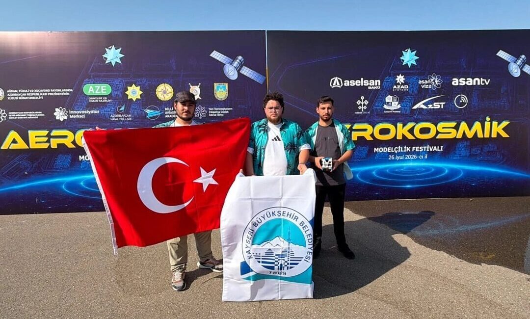 Kayseri Büyükşehir Belediyesi’nin teknoloji ve gençlik odaklı vizyonuyla destek verdiği