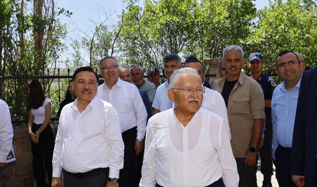 Kayseri Büyükşehir Belediye Başkanı Dr. Memduh Büyükkılıç ile Kayseri Valisi