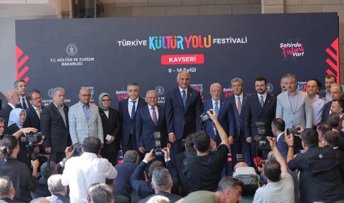Türkiye Kültür Yolu Festivali kapsamında Kayseri, 5-13 Eylül 2026 tarihleri