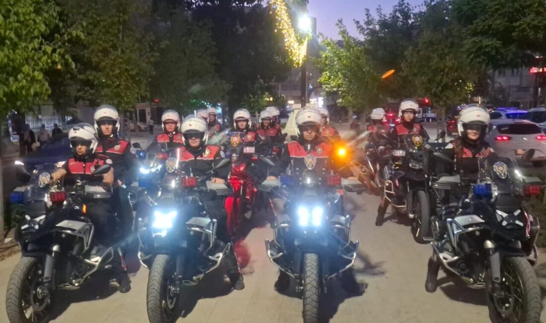 Emniyet filosuna 2 yeni motosiklet daha katıldı; Edirne genelindeki Yunus