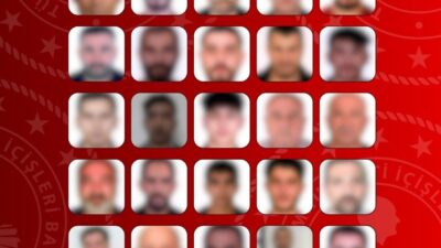 İçişleri Bakanlığı, kırmızı bültenle uluslararası seviyede aranan 27, ulusal seviyede