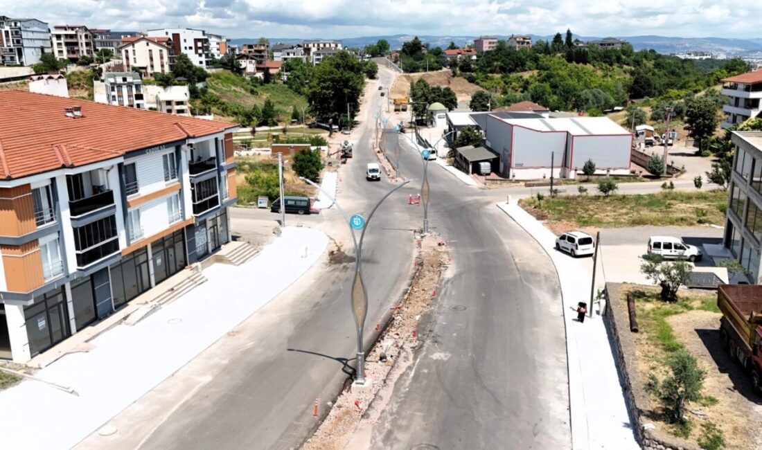 Kocaeli Büyükşehir Belediyesi, Başiskele Fatih Mahallesi Hoca Ahmet Yesevi Caddesi’nin