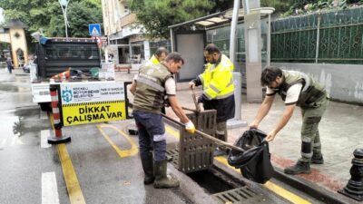 Kocaeli Büyükşehir Belediyesi, kuvvetli yağış uyarılarının ardından kent genelinde teyakkuza