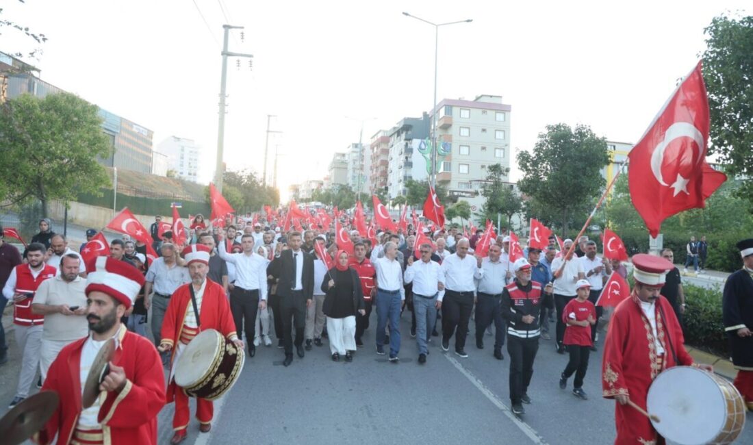 15 Temmuz Demokrasi ve Milli Birlik Günü’nün 10. Yıldönümü’nde yüzlerce