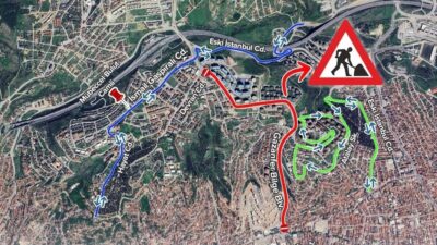 Kocaeli Büyükşehir Belediyesi, İzmit Gazanfer Bilge Bulvarı’nda (Santral Rampası) üstyapı