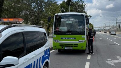 Kocaeli Büyükşehir Belediyesi, özel halk otobüslerinde gerçekleştirdiği klima denetimlerinde 186