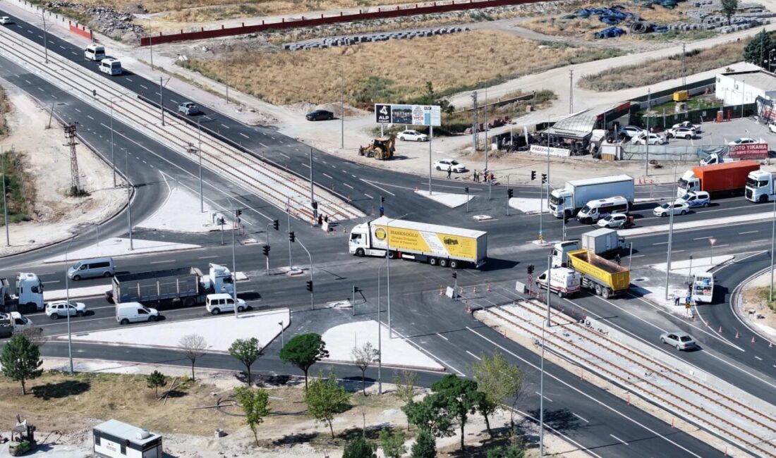Konya Büyükşehir Belediyesi tarafından yürütülen Şehir hastanesi-Yeni Sanayi Sitesi Tramvay