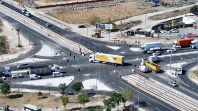 Konya Büyükşehir Belediyesi tarafından yürütülen Şehir hastanesi-Yeni Sanayi Sitesi Tramvay