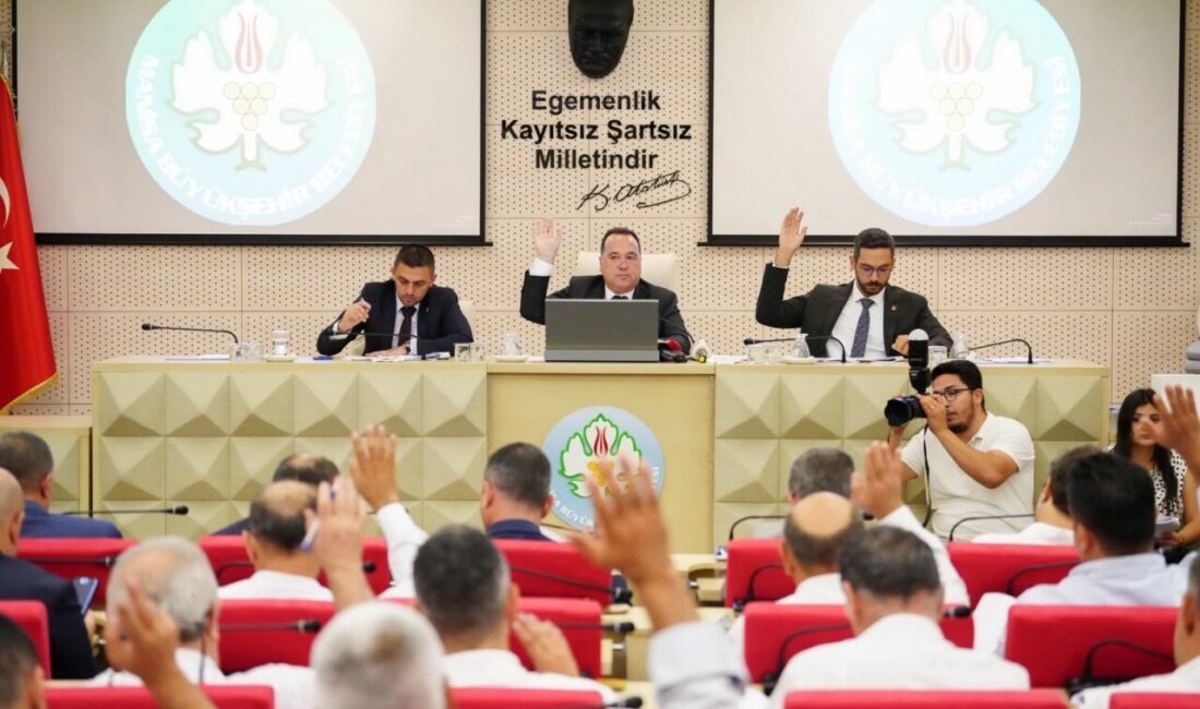 Manisa Büyükşehir Belediye Başkanı Besim Dutlulu, Temmuz ayı meclis toplantısında