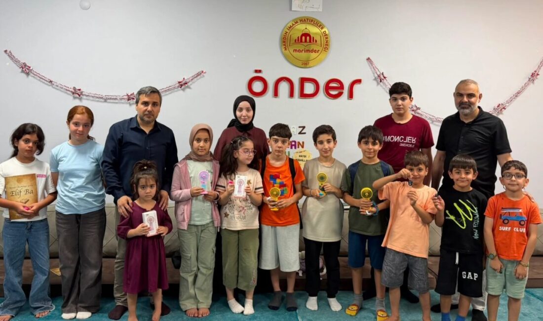 Mardin Önder İmam Hatipliler Derneği, Yaz Kur’an Kurslarında başarı göstererek