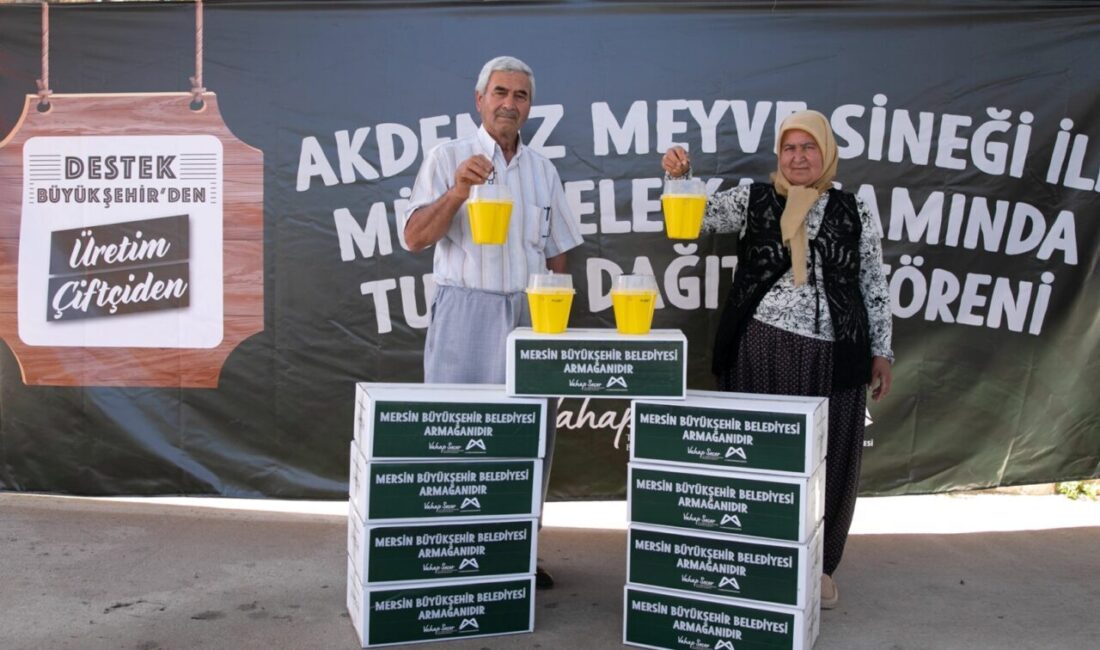 Mersin Büyükşehir Belediyesi, tarımsal üretimde önemli kayıplara yol açan Akdeniz