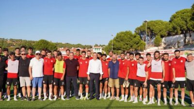 Balıkesir'in Ayvalık Belediye Başkanı Mesut Ergin, yeni sezon hazırlıklarını sürdüren