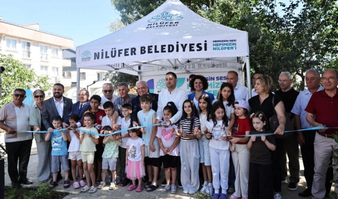 Nilüfer Belediyesi, Çalı Mahallesi’nde 3 bin 424 metrekare alan üzerine