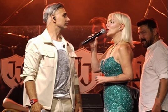 Ömür Gedik ve Doğuş, önceki akşam İstanbul Vadi Jolly Joker