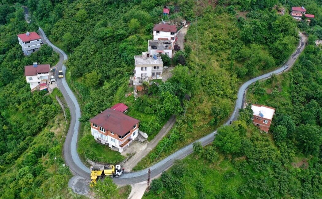 Ordu Büyükşehir Belediyesi, ulaşım yatırımlarına Perşembe ilçesinde bir yenisini daha