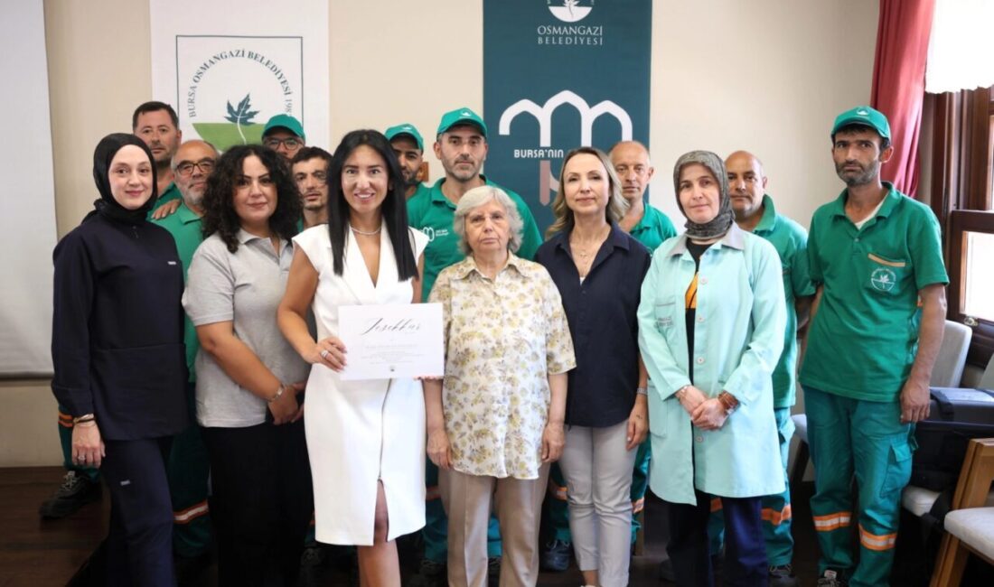 Osmangazi Belediyesi’nin Dünya Hepatit Günü kapsamında düzenlediği eğitimde, Temizlik İşleri
