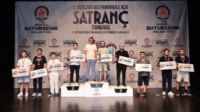 Denizli Büyükşehir Belediyesi’nin ev sahipliğinde düzenlenen Türkiye’nin en yüksek ödüllü