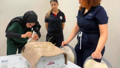 Kozluk Devlet Hastanesi'nde görev yapan sağlık personeline yönelik CPR (Kardiyopulmoner