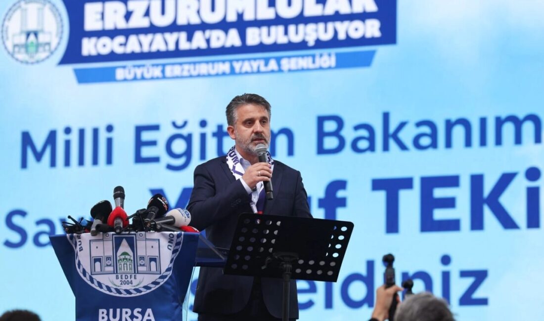Bursa Büyükşehir Belediyesi Başkan Vekili Şahin Biba, ‘Büyük Erzurum Yayla