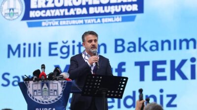 Bursa Büyükşehir Belediyesi Başkan Vekili Şahin Biba, ‘Büyük Erzurum Yayla